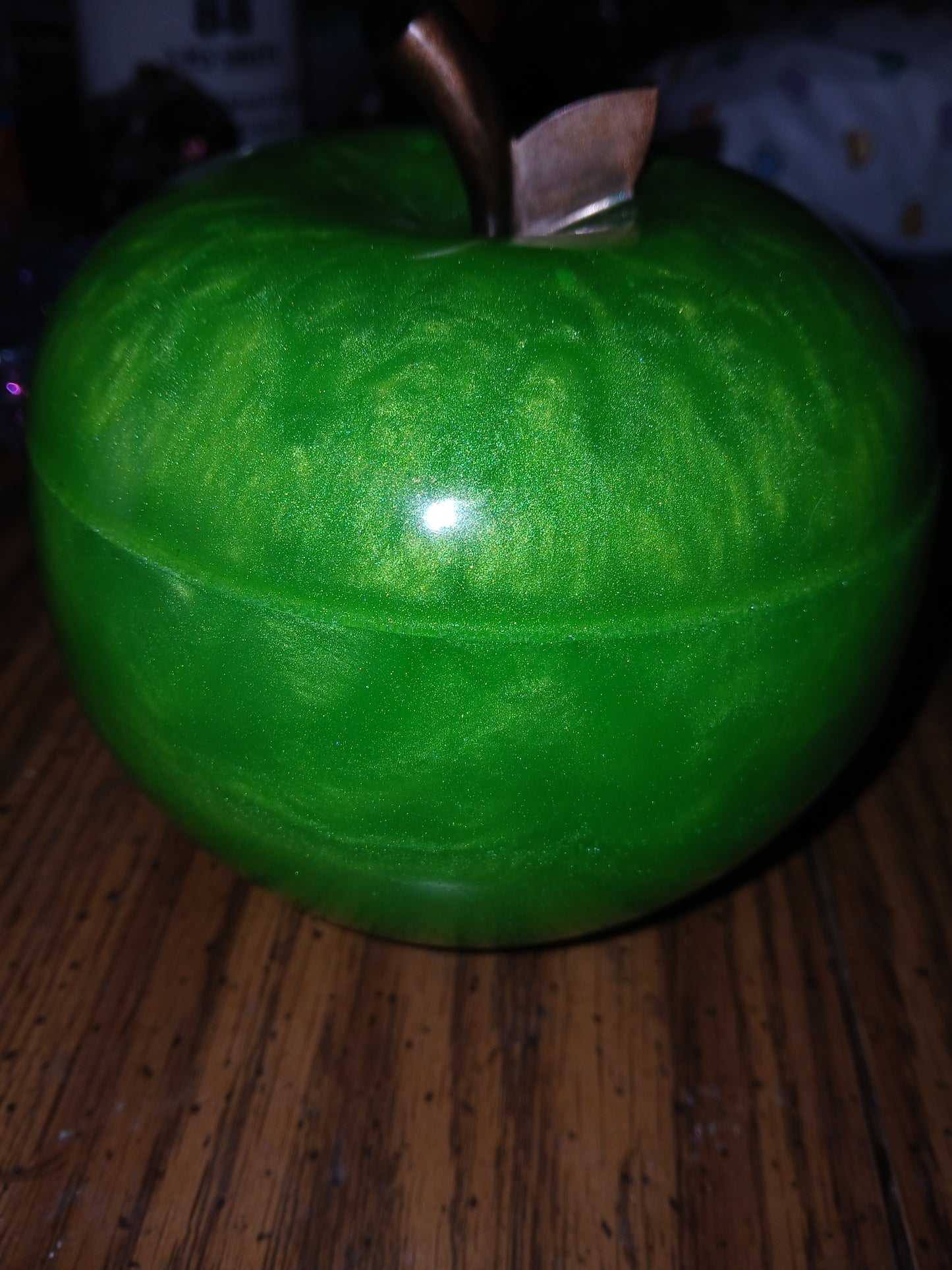 XL Apple jar with lid
